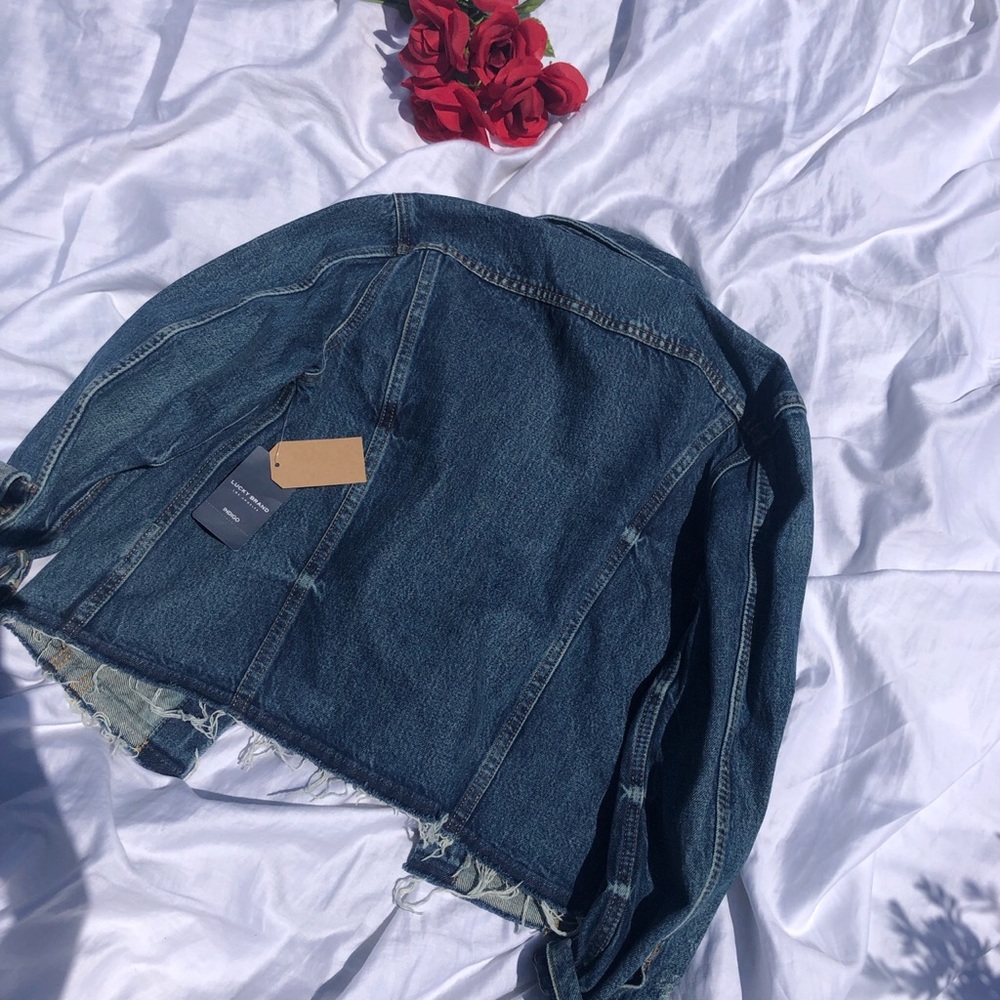 Denim Ruffled jacket - Picture 2 of 2
